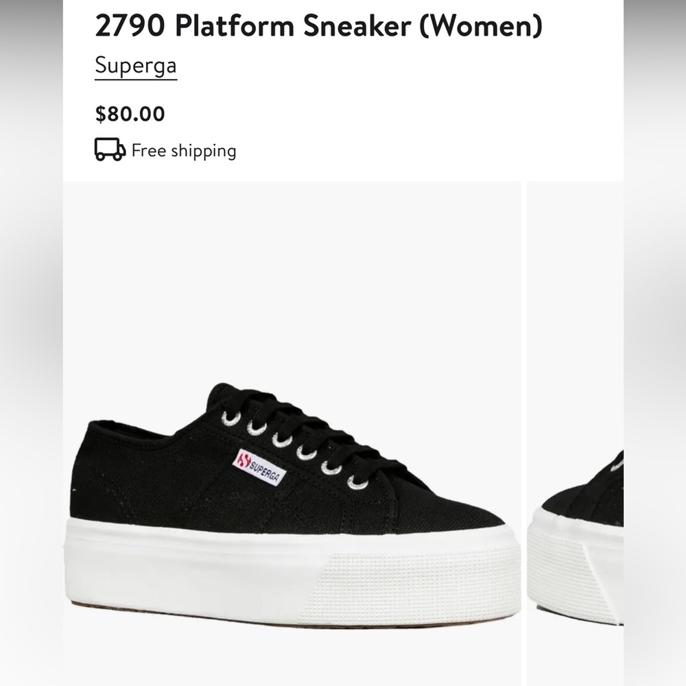 Superga 2790 - Platform sneaker - size 7.5